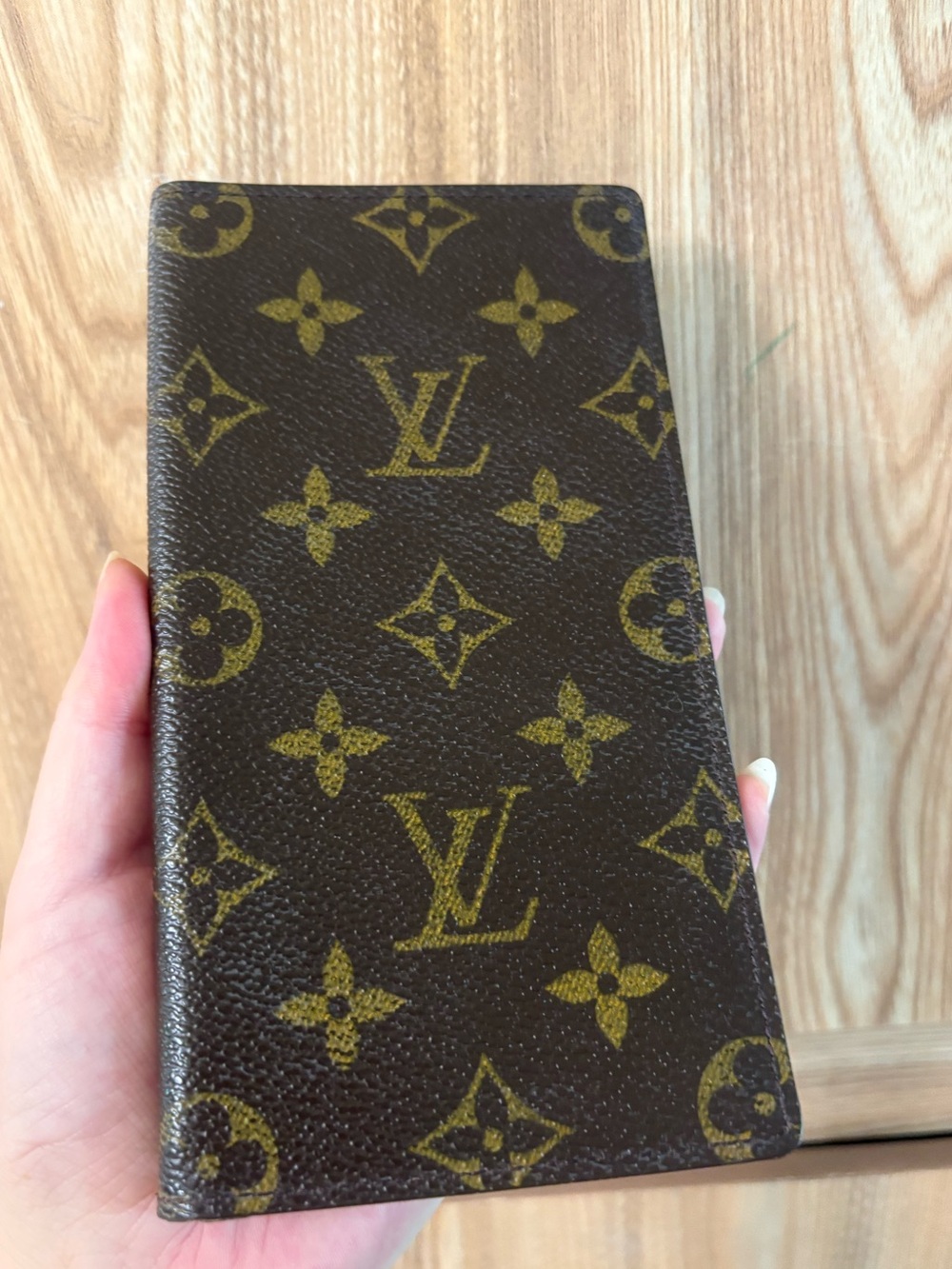 Authentic Louis Vuitton Monogram Note book cover